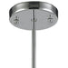 Paris Polished Chrome Clear Crystal 1 Light Pendant - Pendants