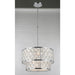 Paris Polished Chrome Clear Crystal 12 Light Pendant - Pendants