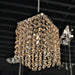 Prism Polished Chrome Clear Crystal 1 Light Mini-Pendant - Mini-Pendants