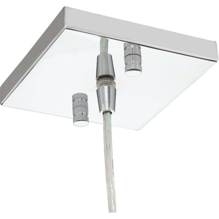 Prism Polished Chrome Clear Crystal 1 Light Mini-Pendant - Mini-Pendants
