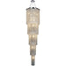 Prism Polished Chrome Clear Crystal 19 Light Chandelier - Chandeliers