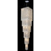 Prism Polished Chrome Clear Crystal 21 Light Chandelier - Chandeliers