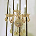 Provence Polished Chrome Amber Crystal 3 Light Wall Sconce - Wall Sconces