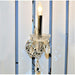 Provence Polished Chrome Clear Crystal 1 Light Wall Sconce - Wall Sconces