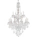 Provence Polished Chrome Clear Crystal 15 Light Chandelier - Chandeliers