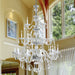 Provence Polished Chrome Clear Crystal 21 Light Chandelier - Chandeliers