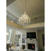 Provence Polished Chrome Clear Crystal 21 Light Chandelier - Chandeliers