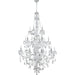 Provence Polished Chrome Clear Crystal 25 Light Chandelier - Chandeliers