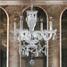 Provence Polished Chrome Clear Crystal 4 Light Chandelier - Chandeliers