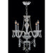 Provence Polished Chrome Clear Crystal 4 Light Chandelier - Chandeliers