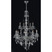 Provence Polished Chrome Chrome Crystal 15 Light Chandelier - Chandeliers
