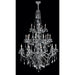 Provence Polished Chrome Chrome Crystal 25 Light Chandelier - Chandeliers