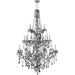 Provence Polished Chrome Chrome Crystal 25 Light Chandelier - Chandeliers