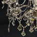Provence Polished Chrome Chrome Crystal 5 Light Chandelier - Chandeliers