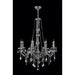Provence Polished Chrome Chrome Crystal 8 Light Chandelier - Chandeliers