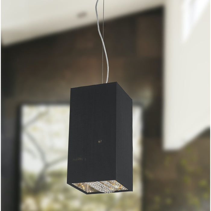 Ritz Silver 1 Light Pendant - Pendants