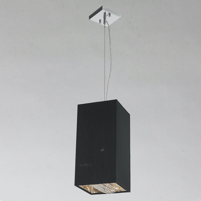 Ritz Silver 1 Light Pendant - Pendants