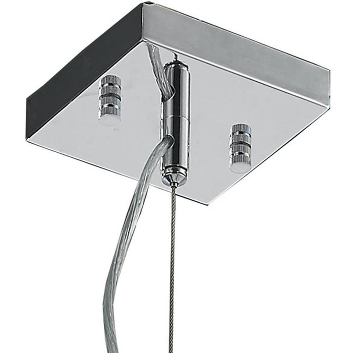 Ritz Silver 1 Light Pendant - Pendants