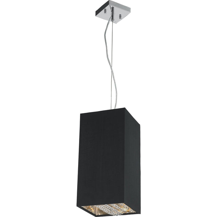 Ritz Silver 1 Light Pendant - Pendants