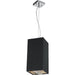 Ritz Silver 1 Light Pendant - Pendants