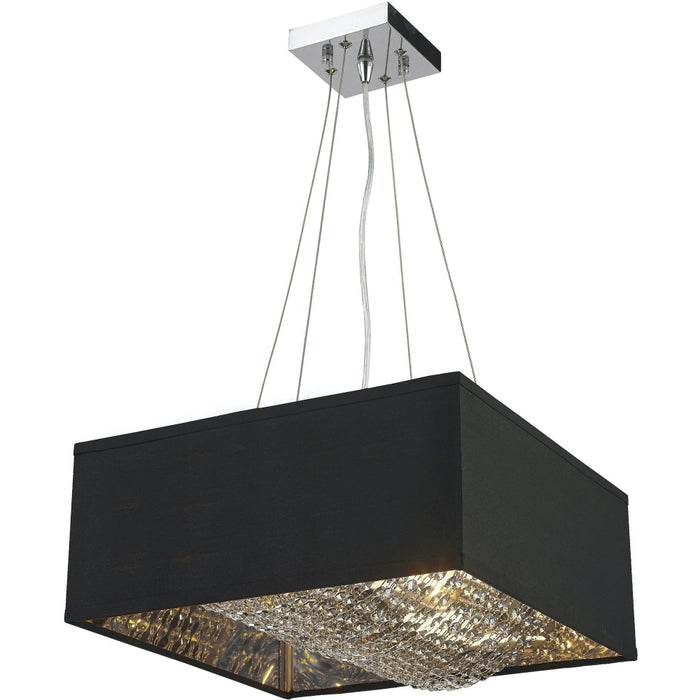 Ritz Silver 5 Light Pendant - Pendants