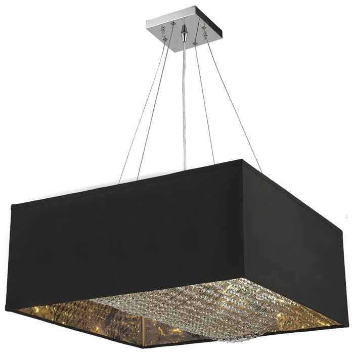 Ritz Silver 8 Light Pendant - Pendants