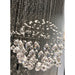 Saturn Polished Chrome Clear Crystal 7 Light Halogen Chandelier - Chandeliers