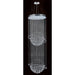 Saturn Polished Chrome Clear Crystal 8 Light Halogen Chandelier - Chandeliers