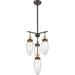 Shinzu Oil Rubbed Bronze Antique Brass Chandelier - Chandeliers