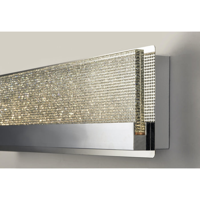 Sparkler Polished Chrome LED Bath Vanity - Bath Vanity