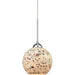 Spatter Polished Chrome Mini Pendant - Mini-Pendants