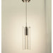 Sprite Matte Nickel Clear Glass 1 Light LED Pendant - Pendants