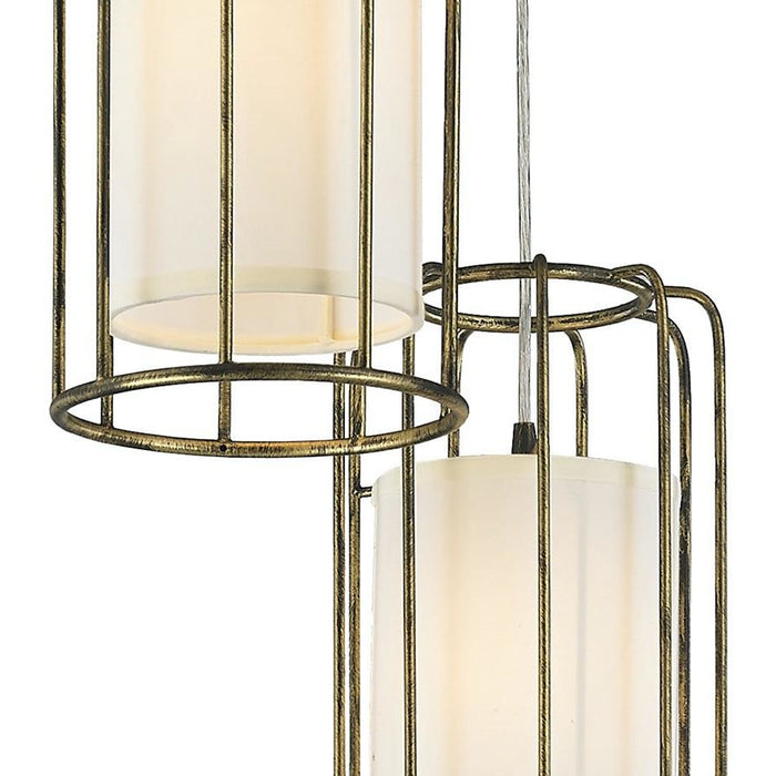 Sprocket Antique Bronze 3 Light Pendant - Pendants