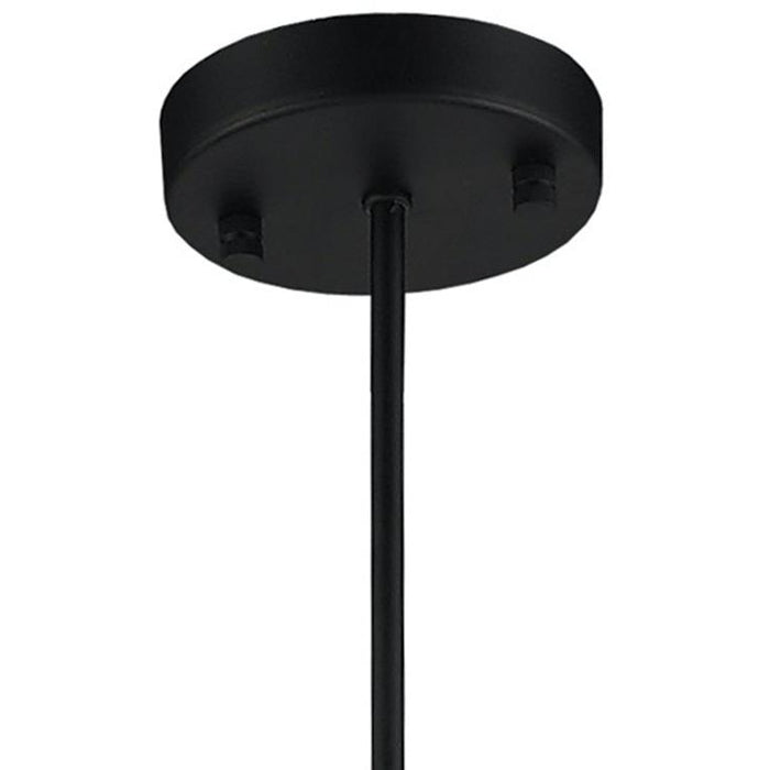 Sprocket Matte Black 1 Light Pendant - Pendants