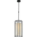 Sprocket Matte Black 1 Light Pendant - Pendants