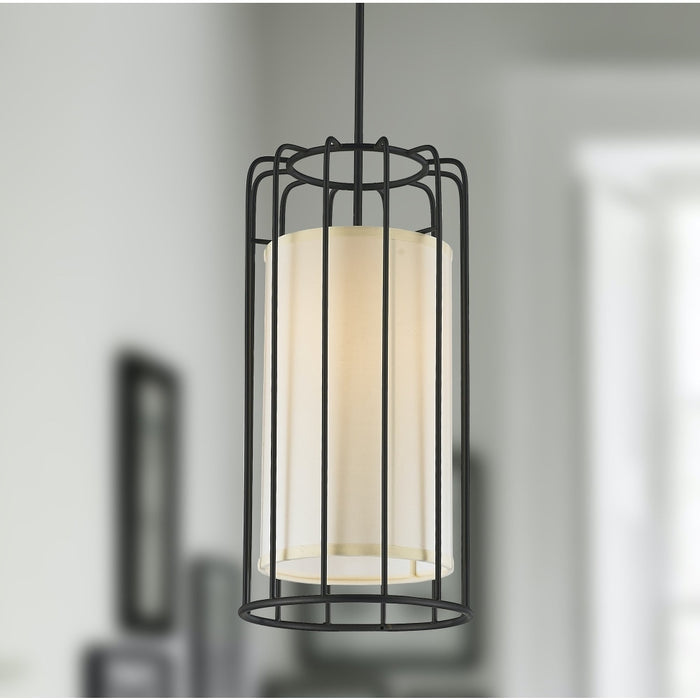 Sprocket Matte Black 1 Light Pendant - Pendants