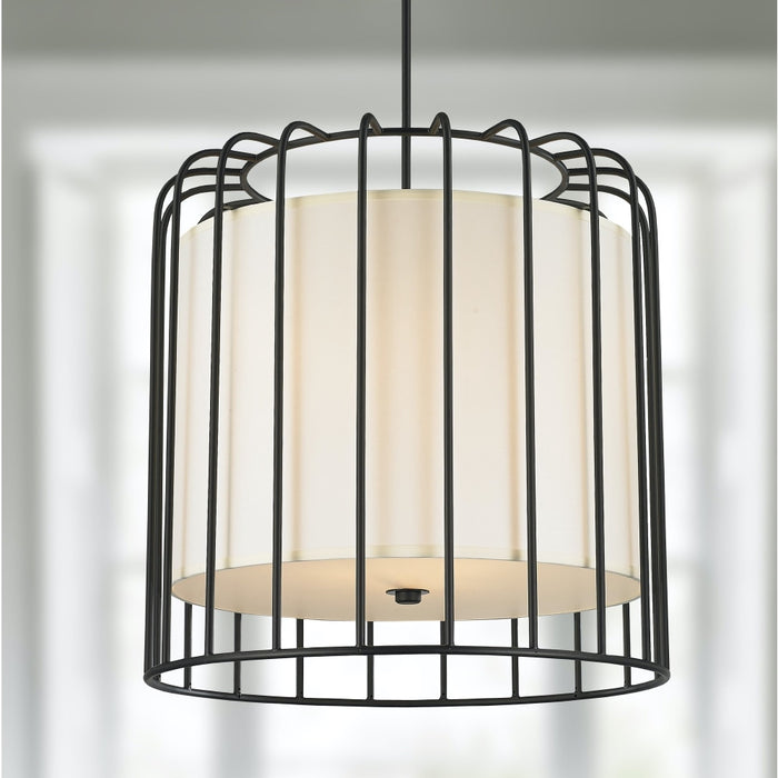 Sprocket Matte Black 9 Light Pendant - Pendants