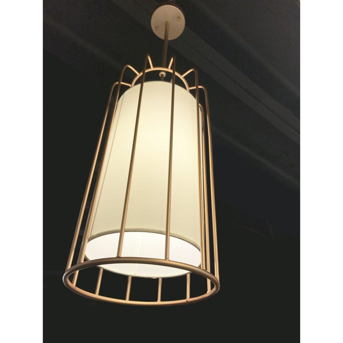 Sprocket Matte Gold 1 Light Pendant - Pendants