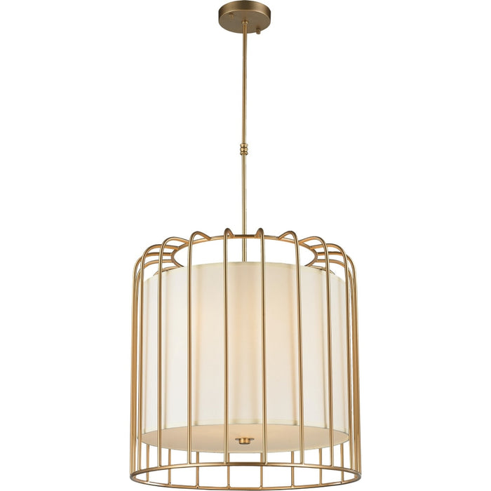 Sprocket Matte Gold 9 Light Pendant - Pendants