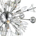 Starburst Polished Chrome Clear Crystal 20 Light Chandelier - Chandeliers