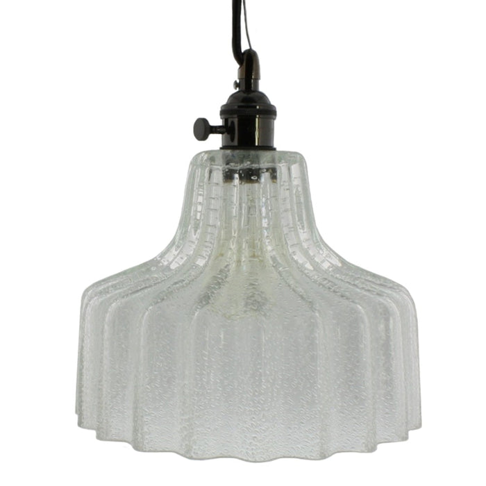 Stina Clear Glass 1 Light Pendant - Pendants