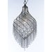 Twirl Golden Silver Chandelier - Chandeliers