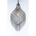 Twirl Golden Silver Chandelier - Chandeliers