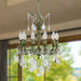 Versailles Antique Bronze Clear Crystal 10 Light Chandelier - Chandeliers