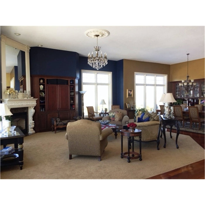 Versailles Antique Bronze Clear Crystal 12 Light Chandelier - Chandeliers