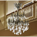 Versailles Antique Bronze Clear Crystal 15 Light Chandelier - Chandeliers