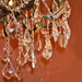Versailles Antique Bronze Clear Crystal 25 Light Chandelier - Chandeliers