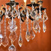 Versailles French Gold Clear Crystal 12 Light Chandelier - Chandeliers