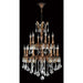 Versailles French Gold Clear Crystal 18 Light Chandelier - Chandeliers