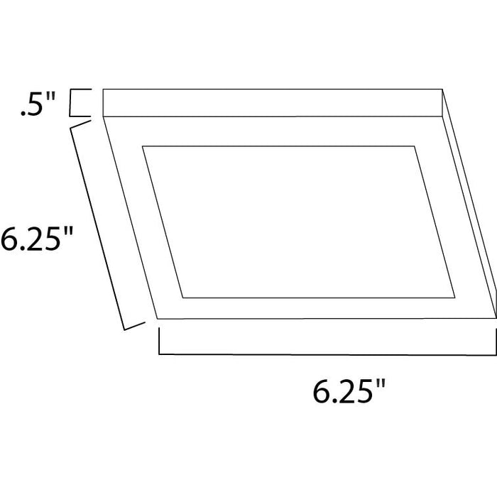 Wafer LED Satin Nickel LED Flush Mount - Flushmounts